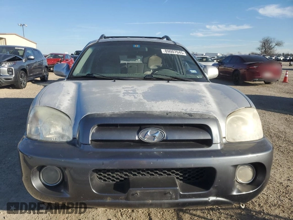2006 Hyundai Santa Fe GLS with VIN KM8SC13D76U100808, listed as a Copart auction lot 89007045 with 269,068 mi miles and Salvage Title. Bid and sale history available at carsss.com. Image 5.
