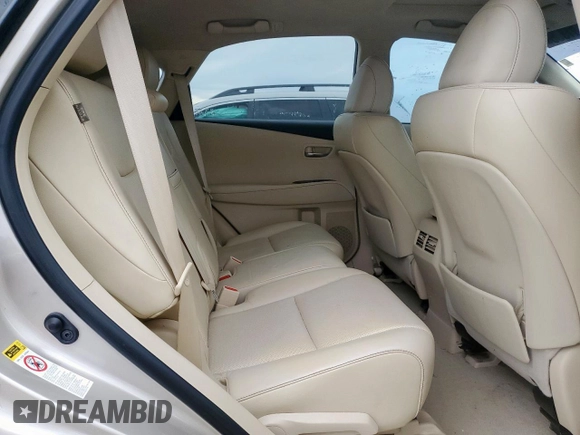 2015 Lexus RX 350 с VIN 2T2ZK1BA5FC175965, выставлен на аукционе Copart как лот 58581505 с пробегом 48 217 миль миль и Списание • Salvage title. История ставок и продаж доступна на DreamBid. Изображение 11.