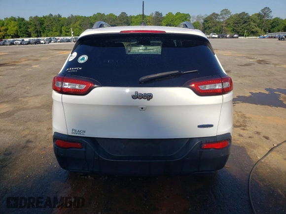 2017 Jeep Cherokee Latitude with VIN 1C4PJLCB9HW573417, listed as a Copart auction lot 52041095 with 139,964 mi miles and Salvage Title. Bid and sale history available at carsss.com. Image 6.
