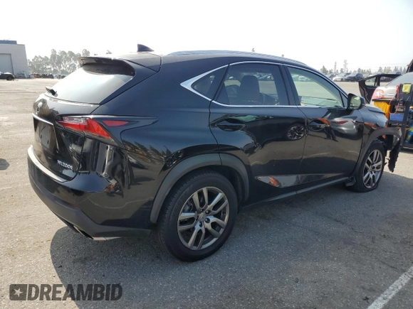 2015 Lexus NX 200t with VIN JTJYARBZ8F2017610, listed as a Copart auction lot 60721405 with 147,813 mi miles and Salvage title. Bid and sale history available at DreamBid. Image 3.