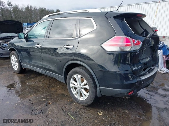 2015 Nissan Rogue SV with VIN 5N1AT2MV6FC846892, listed as a IAAI auction lot 41704351 with 191768 miles. Bid and sale history available at carsss.com. Image 3.