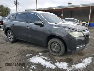 2014 Acura MDX with VIN 5FRYD4H22EB005373, listed as a Copart auction lot 51940055 with 147,019 mi miles and Salvage title. Bid and sale history available at DreamBid. Image 4.