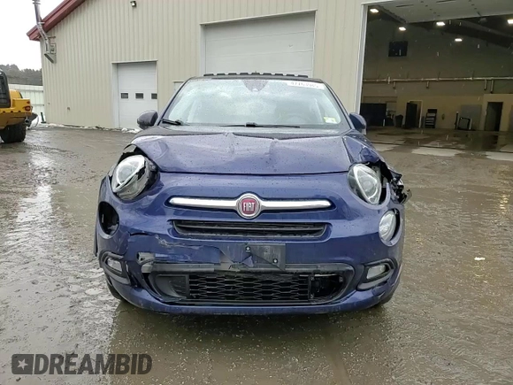 2017 FIAT 500X Lounge z VIN ZFBCFYDB5HP597173, wystawiony jako Copart lot #47763985 z przebiegiem 86 836 mil mil oraz Szkoda całkowita • Salvage title. Historia ofert i sprzedaży dostępna na DreamBid. Obrazek 10.