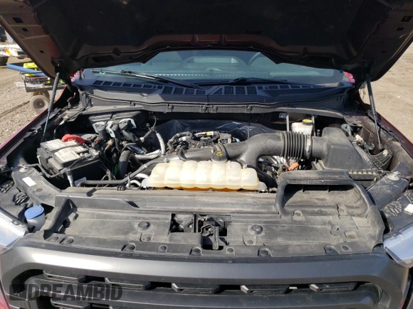 2022 Ford F-150 XL with VIN 1FTEW1EP3NFA79541, listed as a Copart auction lot 49204215 with 54,992 mi miles and Salvage Title. Bid and sale history available at DreamBid. Image 11.