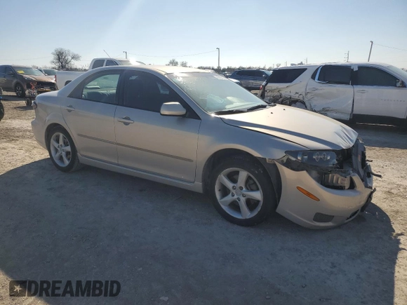 2007 Mazda 6 i Touring with VIN 1YVHP80C875M03349, listed as a Copart auction lot 85820974 with 187,562 mi miles and Salvage Title. Bid and sale history available at DreamBid. Image 4.