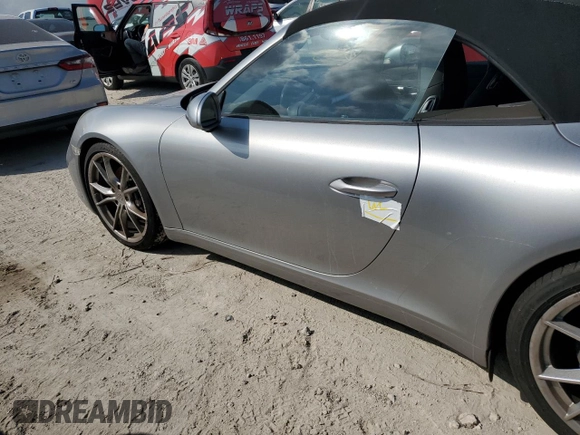 2017 Porsche 911 Carrera with VIN WP0CA2A9XHS141399, listed as a Copart auction lot 75233044 with Not Provided miles and Salvage Title. Bid and sale history available at DreamBid. Image 12.