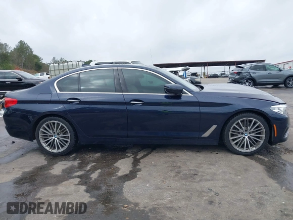2018 BMW 5 Series 530i with VIN WBAJA5C55JWA39526, listed as a IAAI auction lot 41780637 with 121,693 mi miles and . Bid and sale history available at DreamBid. Image 13.