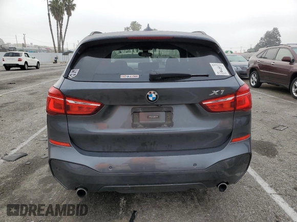 2017 BMW X1 xDrive28i with VIN WBXHT3C32H5F81619, listed as a Copart auction lot 49445533 with 88,439 mi miles. Bid and sale history available at carsss.com. Image 6.