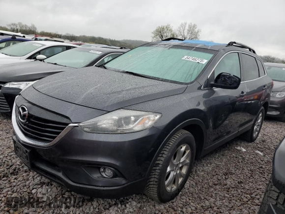 2015 Mazda CX-9 Touring with VIN JM3TB3CA6F0465251, listed as a Copart auction lot 54746275 with 160,889 mi miles and Non Repairable. Bid and sale history available at carsss.com. Image 1.
