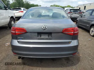 2015 Volkswagen Jetta S with VIN 3VW2K7AJ3FM344301, listed as a Copart auction lot 62905595 with 141,419 mi miles and Salvage title. Bid and sale history available at DreamBid. Image 6.