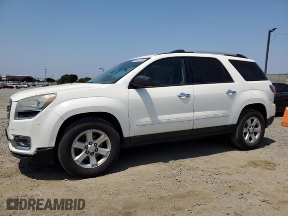 2014 GMC Acadia SLE with VIN 1GKKRNEDXEJ287389, listed as a Copart auction lot 64333645 with 163,572 mi miles and Salvage title. Bid and sale history available at DreamBid. Image 1.