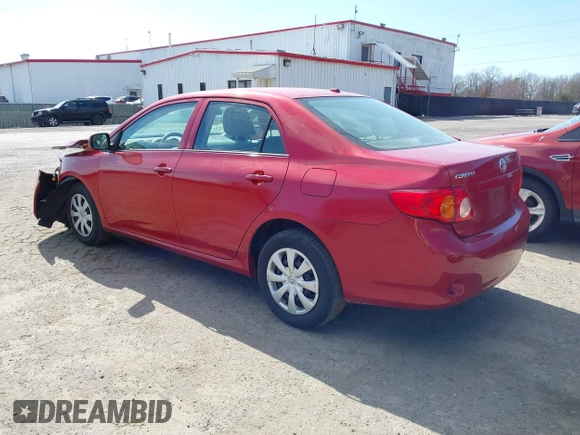 2010 Toyota Corolla with VIN 1NXBU4EE0AZ384781, listed as a IAAI auction lot 41807680 with 88,460 mi miles and . Bid and sale history available at carsss.com. Image 3.
