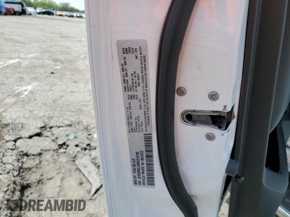 2024 Ram 2500 Tradesman with VIN 3C6UR5CJXRG315185, listed as a Copart auction lot 56001185 with 3,232 mi miles and Salvage title. Bid and sale history available at DreamBid. Image 12.