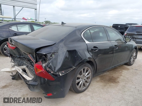2013 Lexus GS 350 with VIN JTHCE1BL4D5005270, listed as a IAAI auction lot 42057141 with 192,910 mi miles and . Bid and sale history available at DreamBid. Image 4.