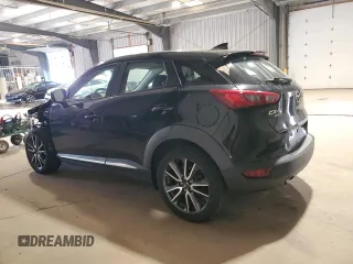 2017 Mazda CX-3 Grand Touring z VIN JM1DKFD71H0141595, wystawiony jako Copart lot #54377305 z przebiegiem 60 907 mil mil oraz Szkody całkowita. Historia ofert i sprzedaży dostępna na DreamBid. Obrazek 2.