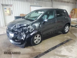 2019 Chevrolet Trax LS with VIN 3GNCJNSB2KL402153, listed as a Copart auction lot 54416695 with 41,249 mi miles and Salvage Title. Bid and sale history available at carsss.com. Image 1.