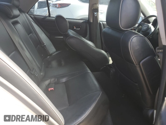 2005 Lexus IS 300 with VIN JTHBD192250100758, listed as a Copart auction lot 73828734 with Not Provided miles and Salvage Title. Bid and sale history available at DreamBid. Image 10.