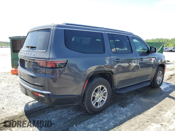 2022 Jeep Grand Wagoneer с VIN 1C4SJUAT9NS202210, выставлен на аукционе Copart как лот 57844125 с пробегом 75 047 миль миль и Списание • Salvage title. История ставок и продаж доступна на DreamBid. Изображение 3.