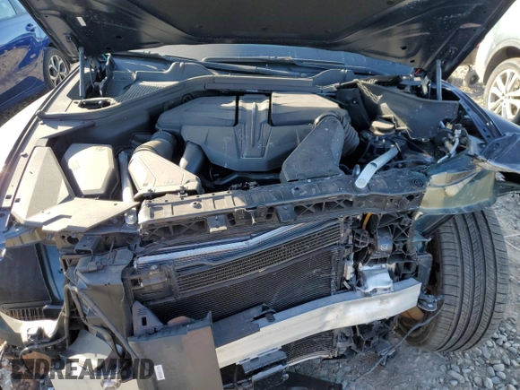 2025 Genesis GV80 Prestige with VIN KMUHEESC7SU228496, listed as a Copart auction lot 42174575 with 4,375 mi miles and Salvage Title. Bid and sale history available at DreamBid. Image 11.