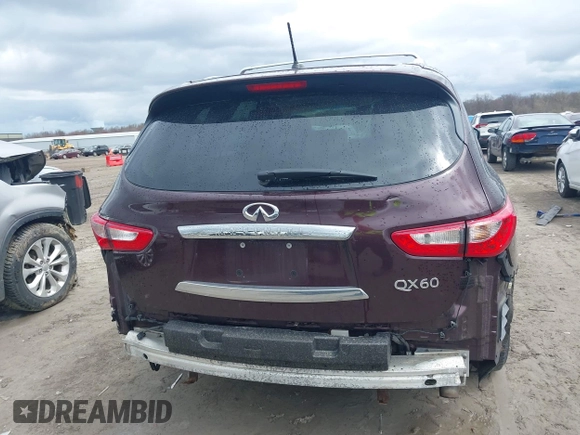 2015 Infiniti QX60 with VIN 5N1AL0MM4FC540138, listed as a IAAI auction lot 42032614 with 93,870 mi miles. Bid and sale history available at carsss.com. Image 17.