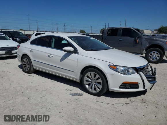 2010 Volkswagen CC Sport with VIN WVWNN7AN2AE552890, listed as a Copart auction lot 73327374 with 117,165 mi miles and Salvage Title. Bid and sale history available at carsss.com. Image 4.