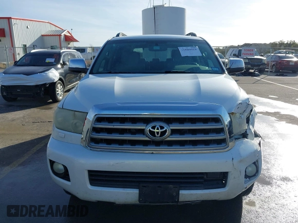 2008 Toyota Sequoia Platinum with VIN 5TDZY67A78S007926, listed as a IAAI auction lot 41809919 with 291,351 mi miles. Bid and sale history available at carsss.com. Image 12.