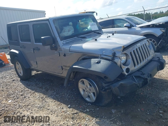 2018 Jeep Wrangler Unlimited Sport S z VIN 1C4HJWDG2JL929231, wystawiony jako IAAI lot #42282904 z przebiegiem 150 362 mil mil oraz . Historia ofert i sprzedaży dostępna na DreamBid. Obrazek 1.
