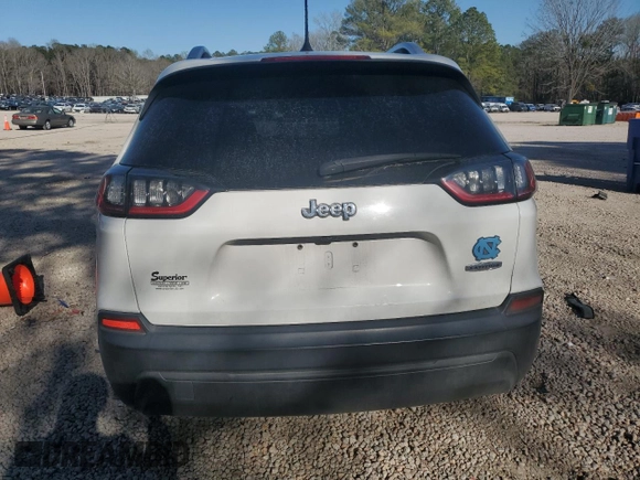 2019 Jeep Cherokee Latitude with VIN 1C4PJLCB7KD370156, listed as a Copart auction lot 50612335 with 101,499 mi miles and Salvage Title. Bid and sale history available at carsss.com. Image 6.
