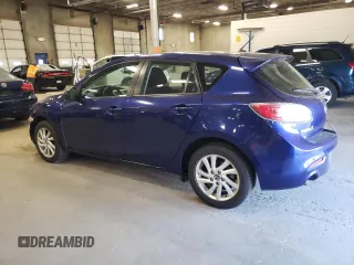 2013 Mazda 3 i Touring with VIN JM1BL1L75D1776154, listed as a Copart auction lot 54899595 with 72,463 mi miles and Salvage Title. Bid and sale history available at DreamBid. Image 2.