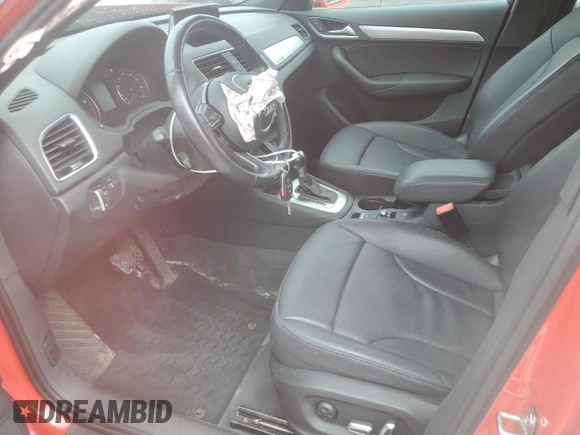 2017 Audi Q3 Premium Plus with VIN WA1JCCFS7HR006062, listed as a Copart auction lot 61395335 with 48,346 mi miles and Clean title. Bid and sale history available at DreamBid. Image 7.
