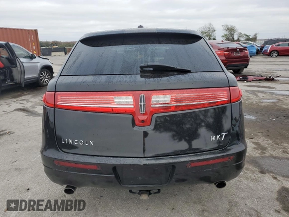 2014 Lincoln MKT with VIN 2LMHJ5FK0EBL53429, listed as a Copart auction lot 88496855 with 370,610 mi miles and Salvage Title. Bid and sale history available at DreamBid. Image 6.