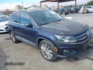 2012 Volkswagen Tiguan S with VIN WVGAV7AX9CW546724, listed as a IAAI auction lot 42831149 with 103,528 mi miles and . Bid and sale history available at DreamBid. Image 1.