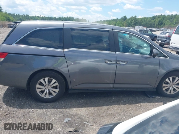 2014 Honda Odyssey EX-L with VIN 5FNRL5H60EB112293, listed as a IAAI auction lot 42537523 with 155,000 mi miles and . Bid and sale history available at DreamBid. Image 14.