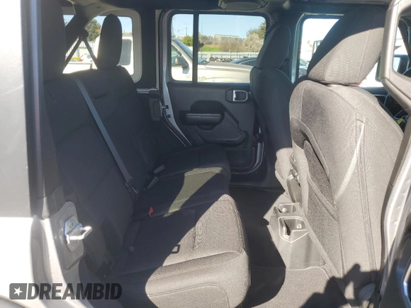 2019 Jeep Wrangler Unlimited Sport with VIN 1C4HJXDG8KW632213, listed as a Copart auction lot 42623815 with 121,014 mi miles and Salvage title. Bid and sale history available at DreamBid. Image 11.