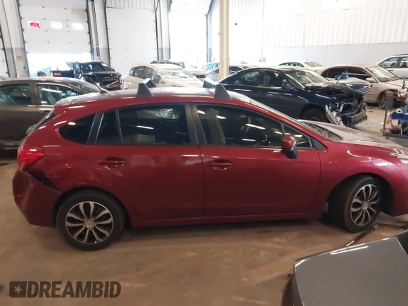 2015 Subaru Impreza Premium with VIN JF1GPAC64F8323886, listed as a IAAI auction lot 41939796 with 161,491 mi miles and . Bid and sale history available at DreamBid. Image 13.