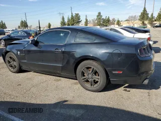 2014 Ford Mustang V6 with VIN 1ZVBP8AM9E5254818, listed as a Copart auction lot 49881225 with 149,665 mi miles and Salvage Title. Bid and sale history available at DreamBid. Image 2.