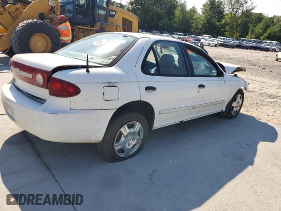 2003 Chevrolet Cavalier LS with VIN 1G1JF52F837212425, listed as a Copart auction lot 70407214 with 0 mi miles and Salvage Title. Bid and sale history available at carsss.com. Image 3.