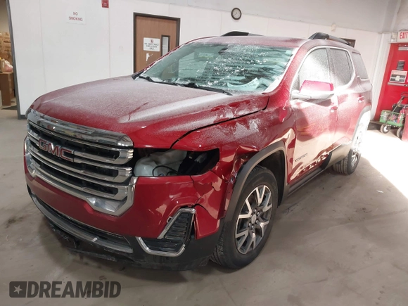 2020 GMC Acadia SLE with VIN 1GKKNKLA7LZ210660, listed as a IAAI auction lot 41374358 with 59,083 mi miles and . Bid and sale history available at carsss.com. Image 18.