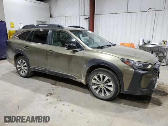 2023 Subaru Outback Limited with VIN 4S4BTANC6P3132533, listed as a Copart auction lot 47547225 with 27,388 mi miles and Salvage title. Bid and sale history available at DreamBid. Image 4.