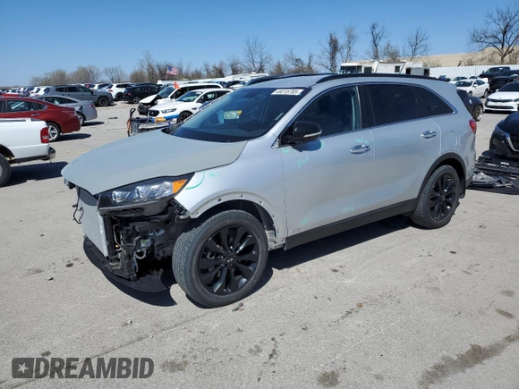 2020 Kia Sorento LX V6 with VIN 5XYPGDA55LG696915, listed as a Copart auction lot 49315785 with 84,170 mi miles and Salvage Title. Bid and sale history available at carsss.com. Image 1.