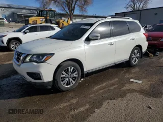 2018 Nissan Pathfinder SV with VIN 5N1DR2MN2JC638139, listed as a Copart auction lot 44940105 with 166,671 mi miles and Salvage Title. Bid and sale history available at carsss.com. Image 1.
