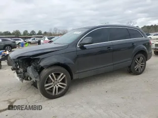 2009 Audi Q7 with VIN WA1AY74L99D024422, listed as a Copart auction lot 43654905 with 156,707 mi miles and Salvage Title. Bid and sale history available at carsss.com. Image 1.