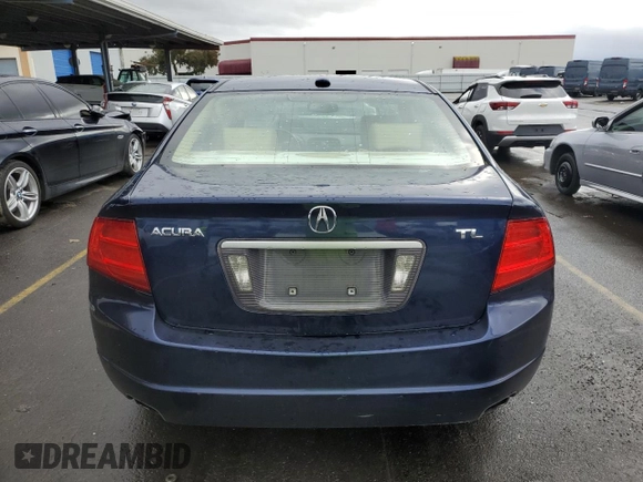 2006 Acura TL with VIN 19UUA66226A046816, listed as a Copart auction lot 44070205 with 180,346 mi miles and Salvage Title. Bid and sale history available at carsss.com. Image 6.