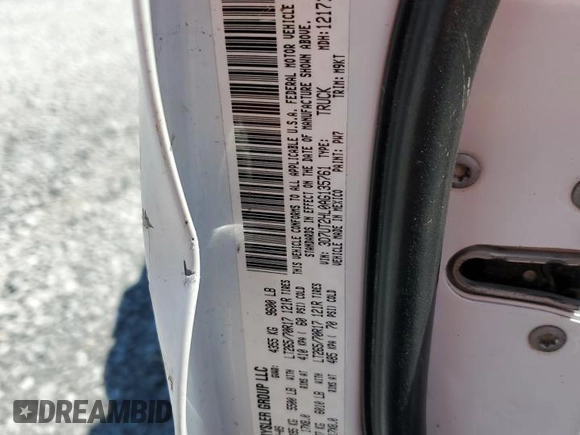 2010 Dodge 2500 SLT with VIN 3D7UT2HL0AG135761, listed as a Copart auction lot 51758585 with 316,423 mi miles and Salvage title. Bid and sale history available at DreamBid. Image 14.