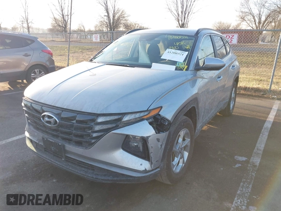 2024 Hyundai Tucson SEL with VIN 5NMJBCDE4RH319470, listed as a IAAI auction lot 41200321 with 45,457 mi miles. Bid and sale history available at carsss.com. Image 17.