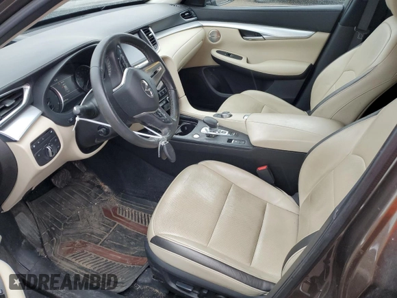 2019 Infiniti QX50 Pure with VIN 3PCAJ5M37KF108445, listed as a Copart auction lot 82199064 with 133,707 mi miles and Salvage title. Bid and sale history available at DreamBid. Image 7.