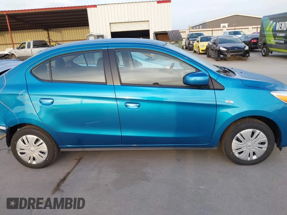 2024 Mitsubishi Mirage ES z VIN ML32FUFJ7RHF15743, wystawiony jako IAAI lot #42460558 z przebiegiem 5 931 mil mil oraz . Historia ofert i sprzedaży dostępna na DreamBid. Obrazek 14.