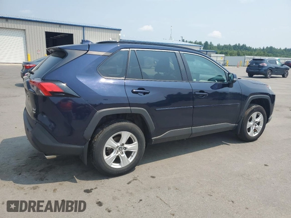 2019 Toyota RAV4 with VIN ME7796, listed as a Copart auction lot 63487955 with 39,466 mi miles and Salvage title. Bid and sale history available at DreamBid. Image 3.