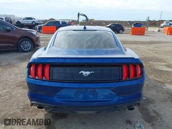 2022 Ford Mustang EcoBoost with VIN 1FA6P8TH4N5141207, listed as a IAAI auction lot 41683300 with 39,676 mi miles. Bid and sale history available at carsss.com. Image 16.