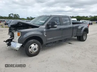 2020 Ford F-350 XL with VIN 1FT8W3DT0LEC67623, listed as a Copart auction lot 54717045 with 101,907 mi miles and Salvage title. Bid and sale history available at DreamBid. Image 1.